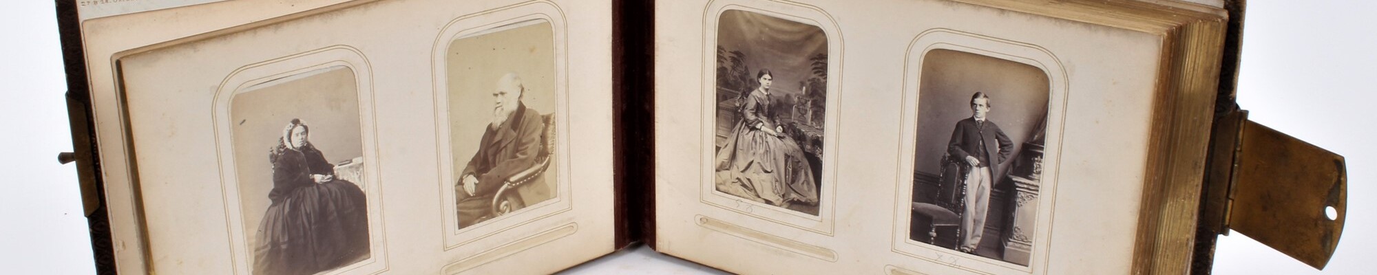 Newly discovered Charles Darwin family album comes to auction